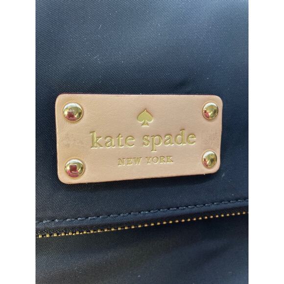 KATE SPADE, SMALL BLACK NYLON WOMENS CROSSBODY BAG - Picture 3 of 12